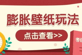 简单项目火爆壁纸项目，热门膨胀壁纸玩法，简单操作每日200+的收益01-02福缘网